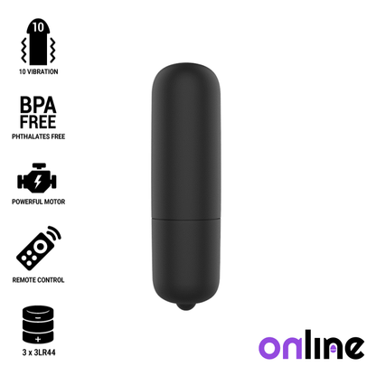 Online Mini Bullet Vibe Black | Niks.fi verkkokauppa