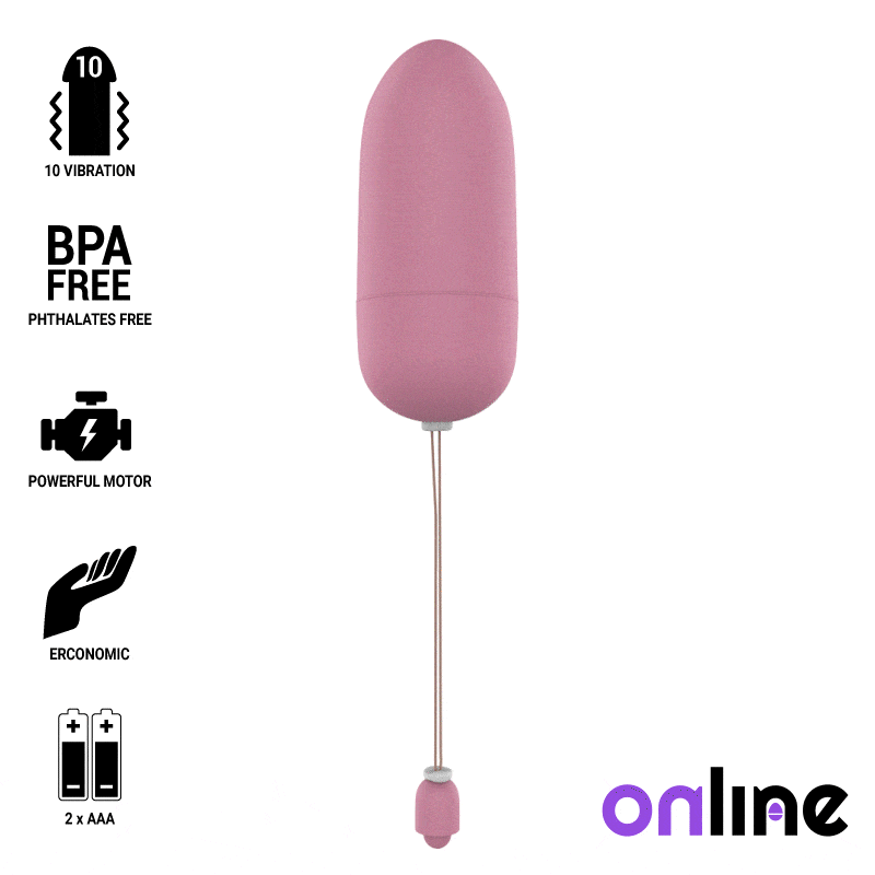 Online Waterproof Vibrating Egg Pink | Niks.fi verkkokauppa