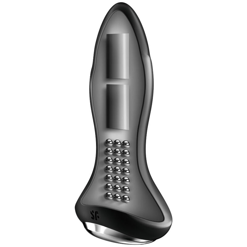 Satisfyer Rotator Plug 1+ Vibrating Plug App Black | Niks.fi verkkokauppa