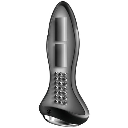 Satisfyer Rotator Plug 1+ Vibrating Plug App Black | Niks.fi verkkokauppa