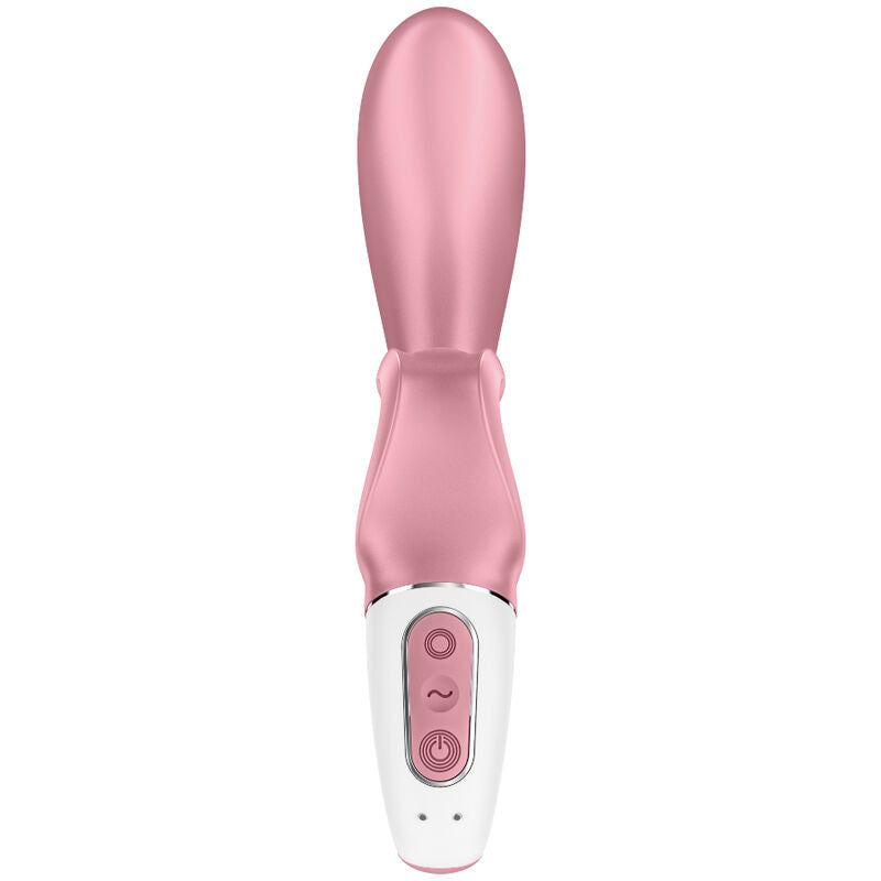 Satisfyer Hug Me Rabbit Vibrator App Pink | Niks.fi verkkokauppa