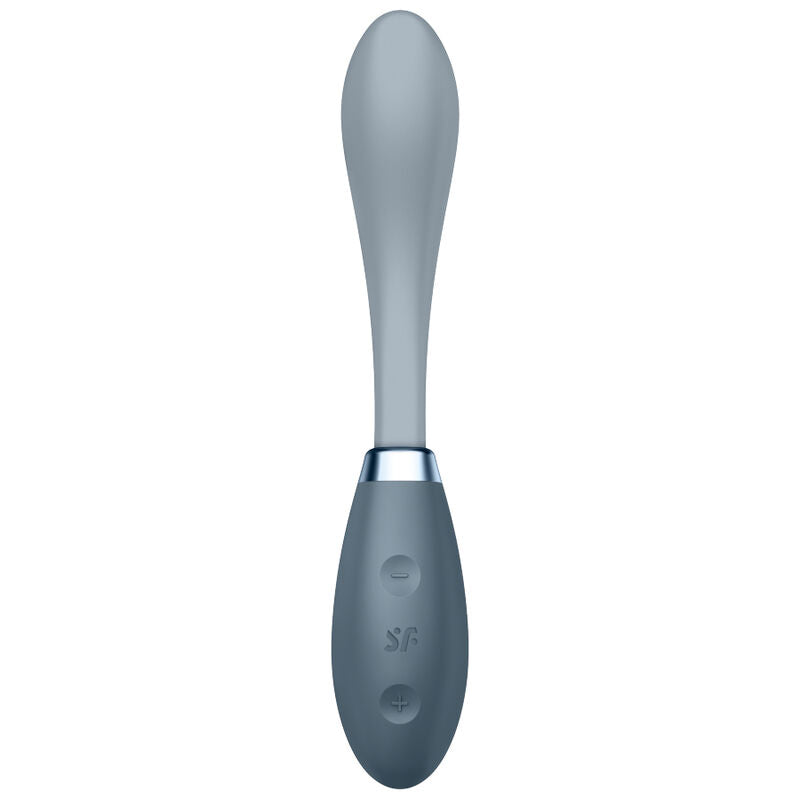 Satisfyer G-Spot Flex 3 Multi Vibrator Grey | Niks.fi verkkokauppa