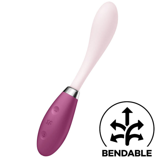 Satisfyer G-Spot Flex 3 Multi Vibrator Red | Niks.fi verkkokauppa