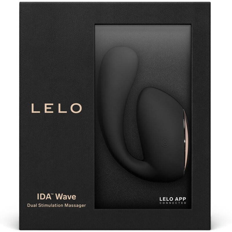 Lelo Ida Wave Couples Massager Black | Niks.fi verkkokauppa