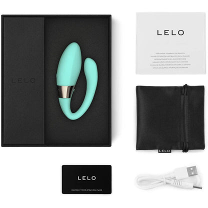 Tiani Harmony Aqua Green Couple Massager | Niks.fi verkkokauppa