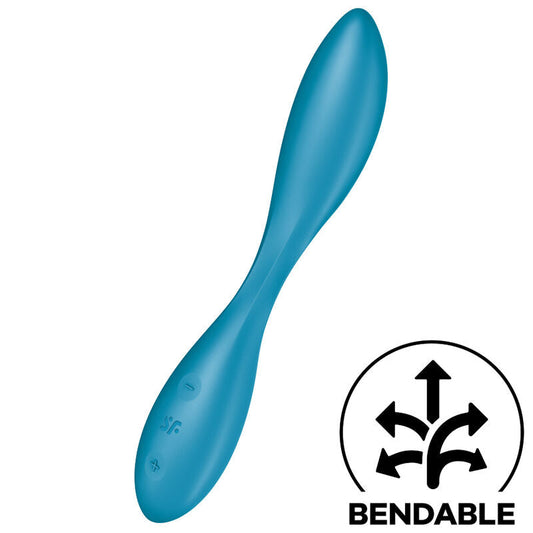 Satisfyer G-Spot Flex 1 Multi Vibrator Blue | Niks.fi verkkokauppa