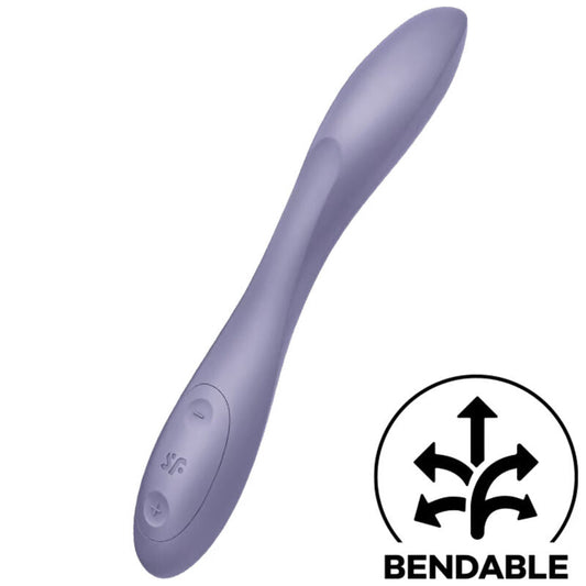 Satisfyer G-Spot Flex 2 Multi Vibrator Purple | Niks.fi verkkokauppa