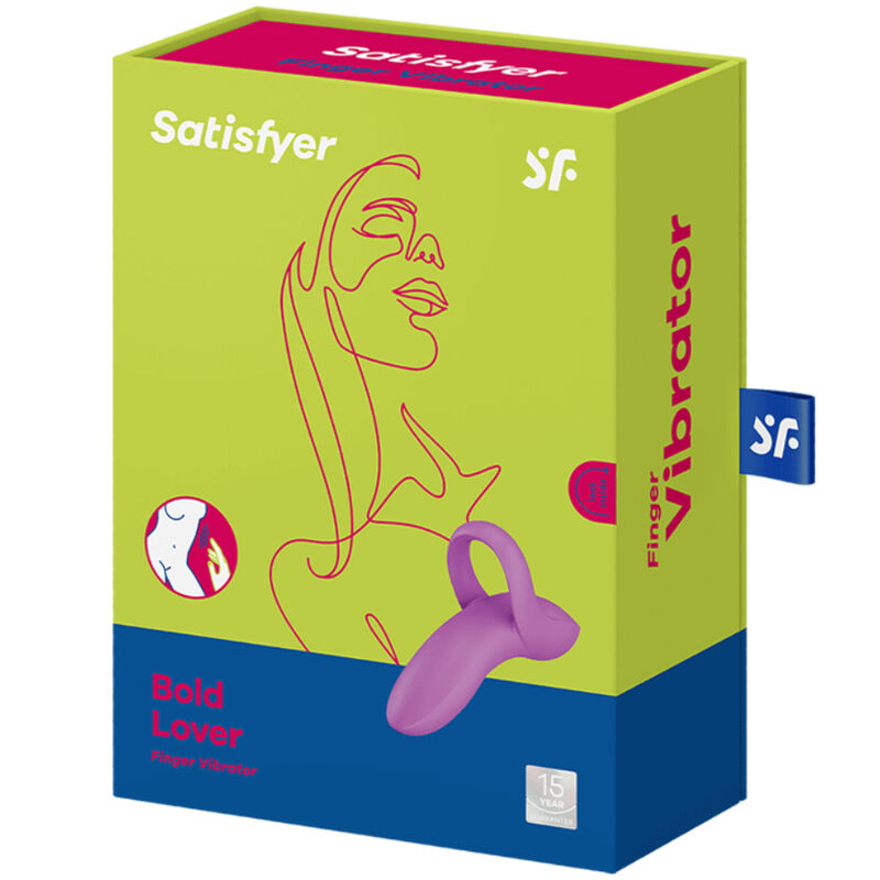 Satisfyer Bold Lover Sormivibraattori - Pinkki | Niks.fi verkkokauppa