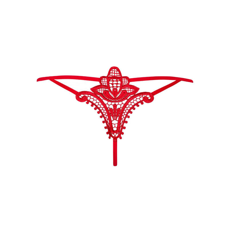Obsessive Luiza Thong Red S/M | Niks.fi verkkokauppa