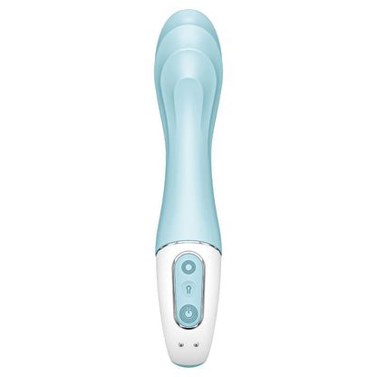 Satisfyer Air Pump Vibrator 5+ Inflatable G-Spot Vibrator App Blue | Niks.fi verkkokauppa