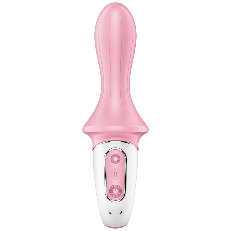Satisfyer Air Pump Booty 5+ Inflatable Anal Vibrator Pink | Niks.fi verkkokauppa