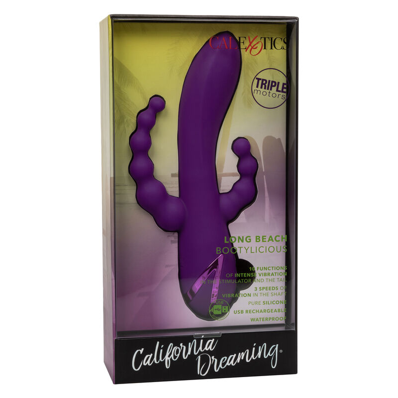 Calexotics Long Beach Bootylicious Purple | Niks.fi verkkokauppa