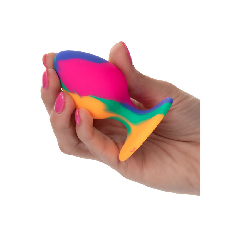 Calexotics Cheeky Medium Tie-Dye Plug Anal | Niks.fi verkkokauppa