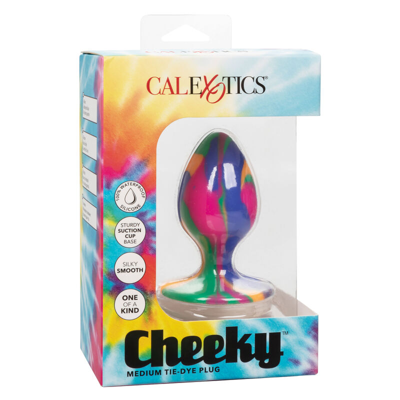 Calexotics Cheeky Medium Tie-Dye Plug Anal | Niks.fi verkkokauppa