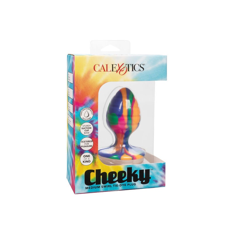 Calexotics Cheeky Medium Swirl Anal Plug | Niks.fi verkkokauppa