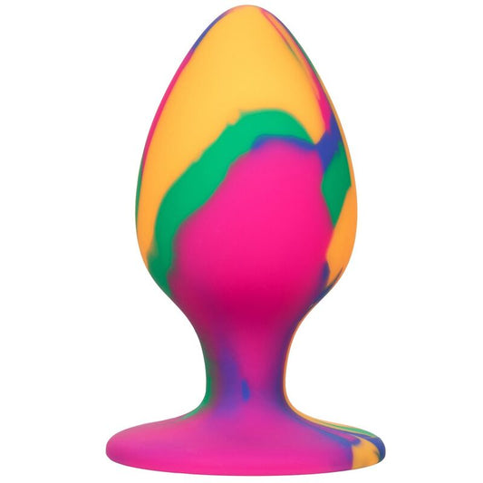Calexotics Cheeky Large Tie-Dye Plug Anal | Niks.fi verkkokauppa
