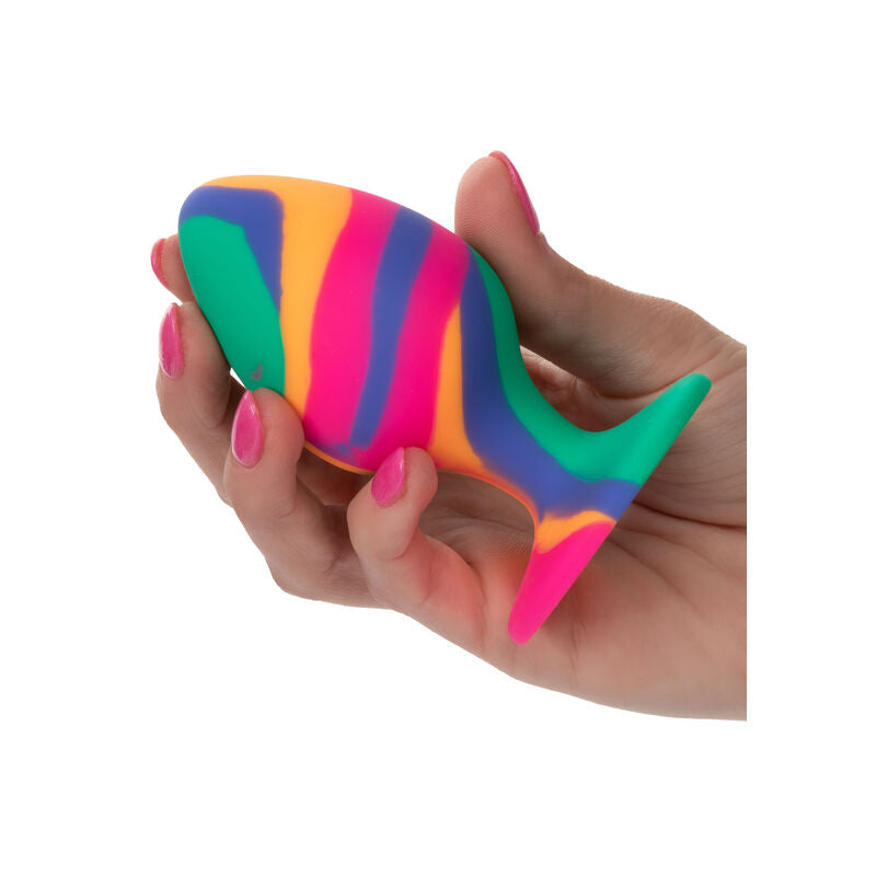 Calexotics Cheeky Large Tie-Dye Plug Anal | Niks.fi verkkokauppa