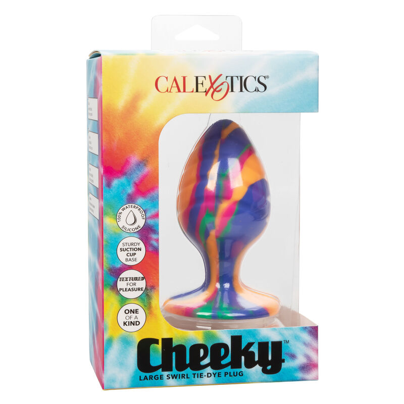 Calexotics Cheeky Largue Swirl Plug Anal | Niks.fi verkkokauppa