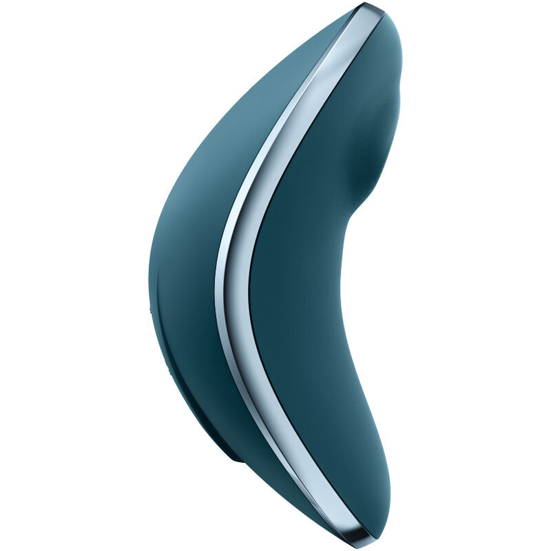Satisfyer Vulva Lover 1 Air Pulse Stimulator & Vibrator Blue | Niks.fi verkkokauppa