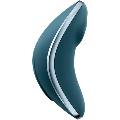 Satisfyer Vulva Lover 1 Air Pulse Stimulator & Vibrator Blue | Niks.fi verkkokauppa