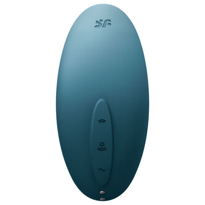 Satisfyer Vulva Lover 2 Air Pulse Stimulator & Vibrator Blue | Niks.fi verkkokauppa
