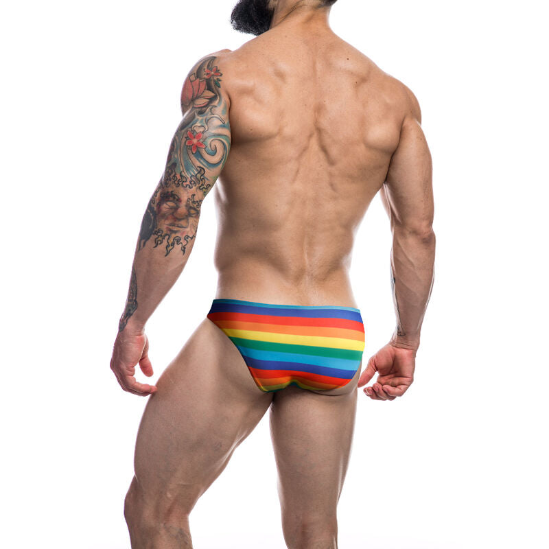 Cut4Men Low Rise Brief Rainbow L | Niks.fi verkkokauppa