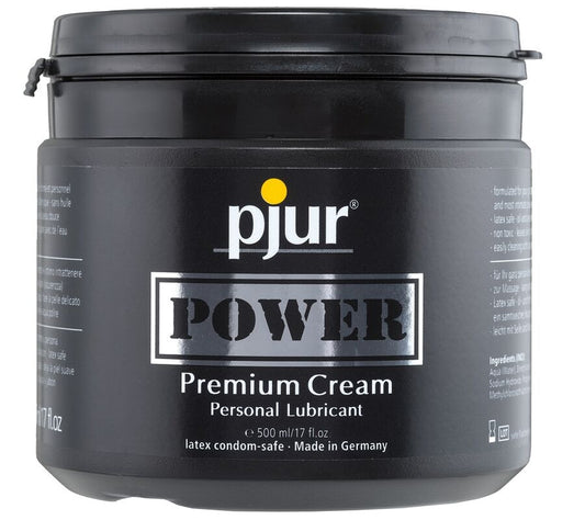 Pjur Power Premium Cream Personal Lubricant 500 Ml | Niks.fi verkkokauppa