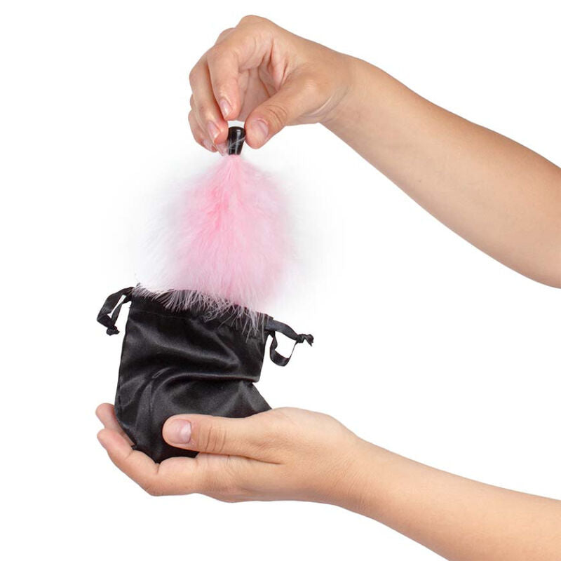 Secretplay Golden Light Kit Sparkling Strawberry Edible Powder & Feather | Niks.fi verkkokauppa