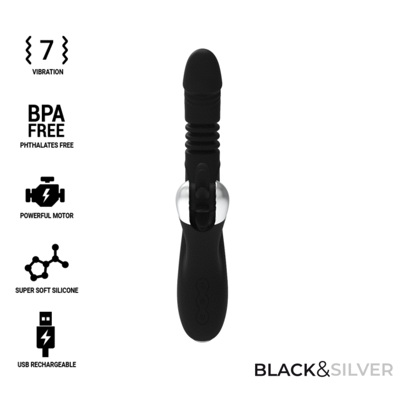Black&Silver Bunny Reed Up & Down Vibe | Niks.fi verkkokauppa