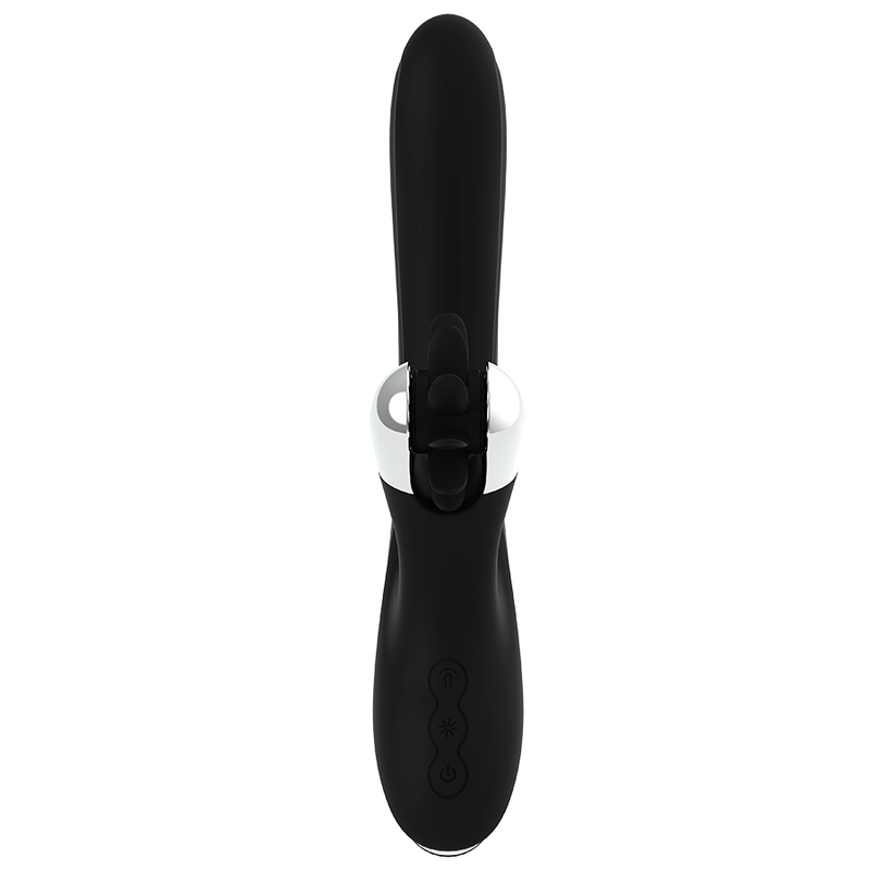Black&Silver Bunny Johnny Vibrating Vibe | Niks.fi verkkokauppa