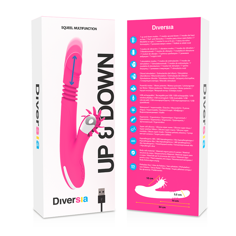 Diversia Bunny Up & Down 24 Cm | Niks.fi verkkokauppa