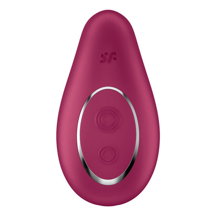 Satisfyer Dipping Delight Lay-On - Vibraattori - Punainen | Niks.fi verkkokauppa