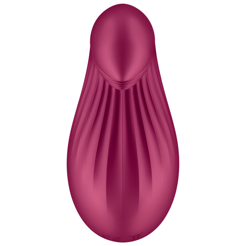 Satisfyer Dipping Delight Lay-On - Vibraattori - Punainen | Niks.fi verkkokauppa