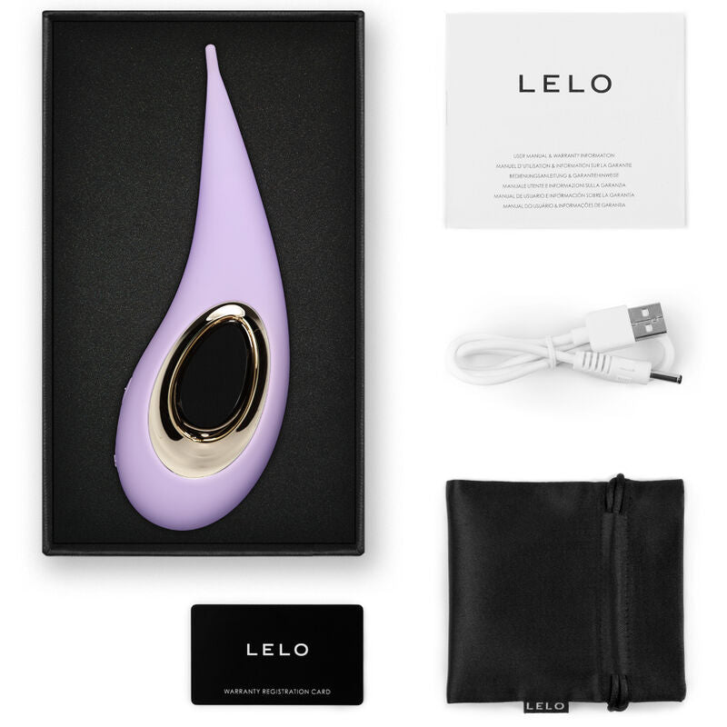 Lelo Dot Clitoris Stimulator Lilac | Niks.fi verkkokauppa