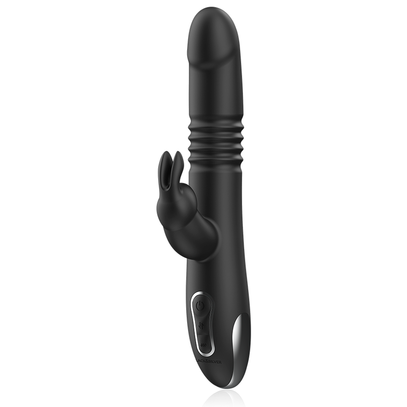 Black&Silver Kenji Stimulating Vibe Compatible With Watchme Wireless Technology | Niks.fi verkkokauppa