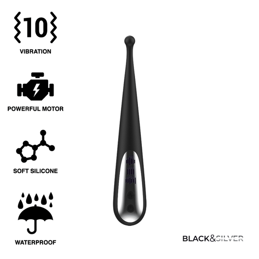 Black&Silver Kenneth Stimulating Vibe | Niks.fi verkkokauppa