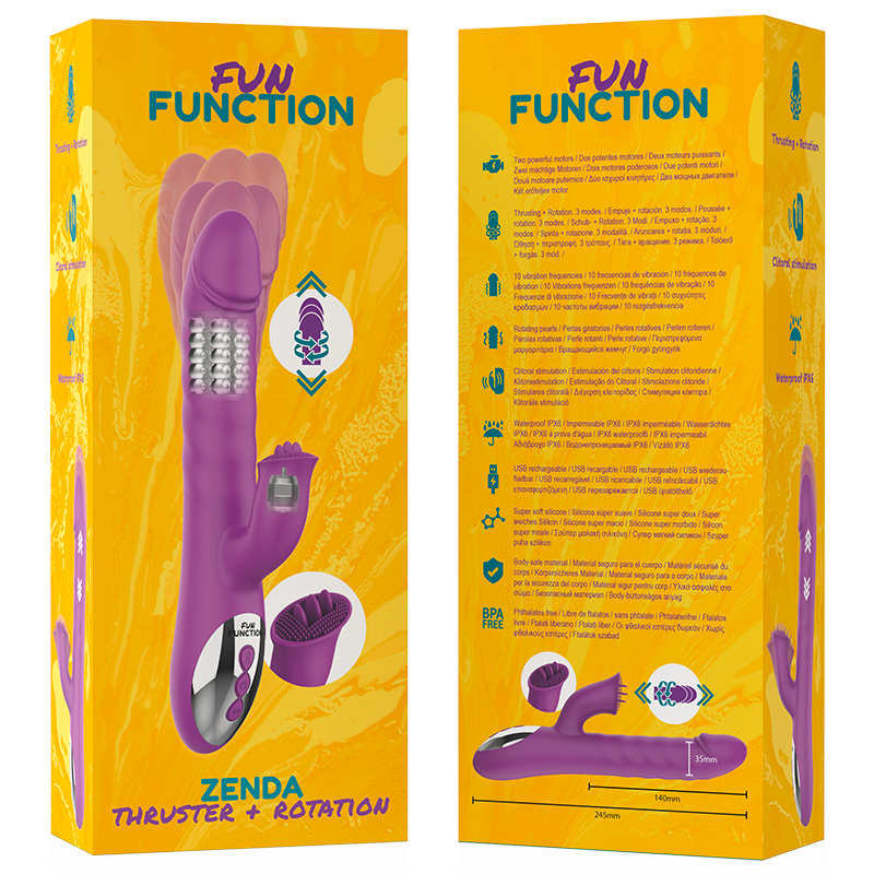 Fun Function Zenda Thruster & Rotation | Niks.fi verkkokauppa