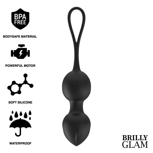 Brilly Glam Vibrating Kegel Beads Remote Control | Niks.fi verkkokauppa