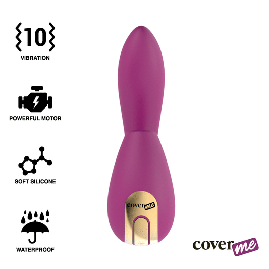 Coverme Clitoral Suction & Powerful G-Spot Rush Vibrator | Niks.fi verkkokauppa