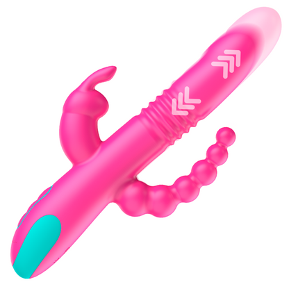 Happy Loky Donald Triple Stimulation: Anal, G-Spot & Clitoral Watchme Wireless Technology Compatible | Niks.fi verkkokauppa