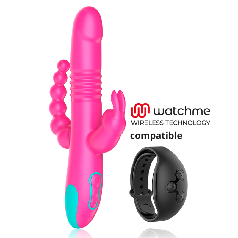 Happy Loky Donald Triple Stimulation: Anal, G-Spot & Clitoral Watchme Wireless Technology Compatible | Niks.fi verkkokauppa