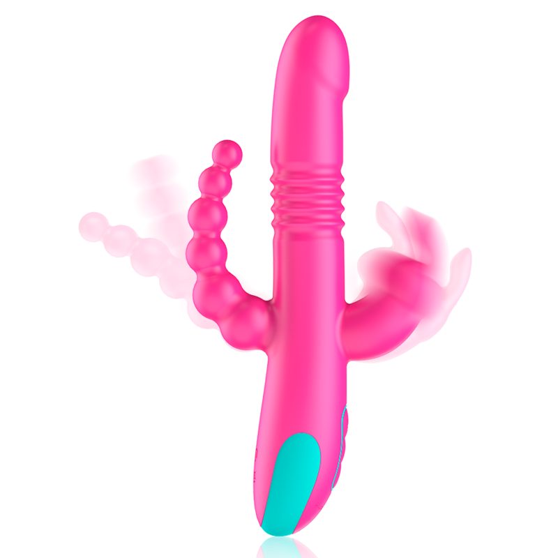 Happy Loky Donald Triple Stimulation: Anal, G-Spot & Clitoral Watchme Wireless Technology Compatible | Niks.fi verkkokauppa