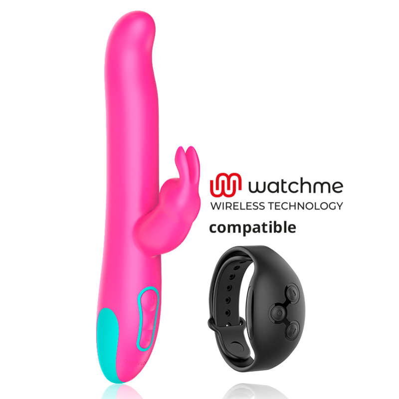 Happy Loky Pluto Rabbit Vibrator & Rotator Watchme Wireless Technology Compatible | Niks.fi verkkokauppa