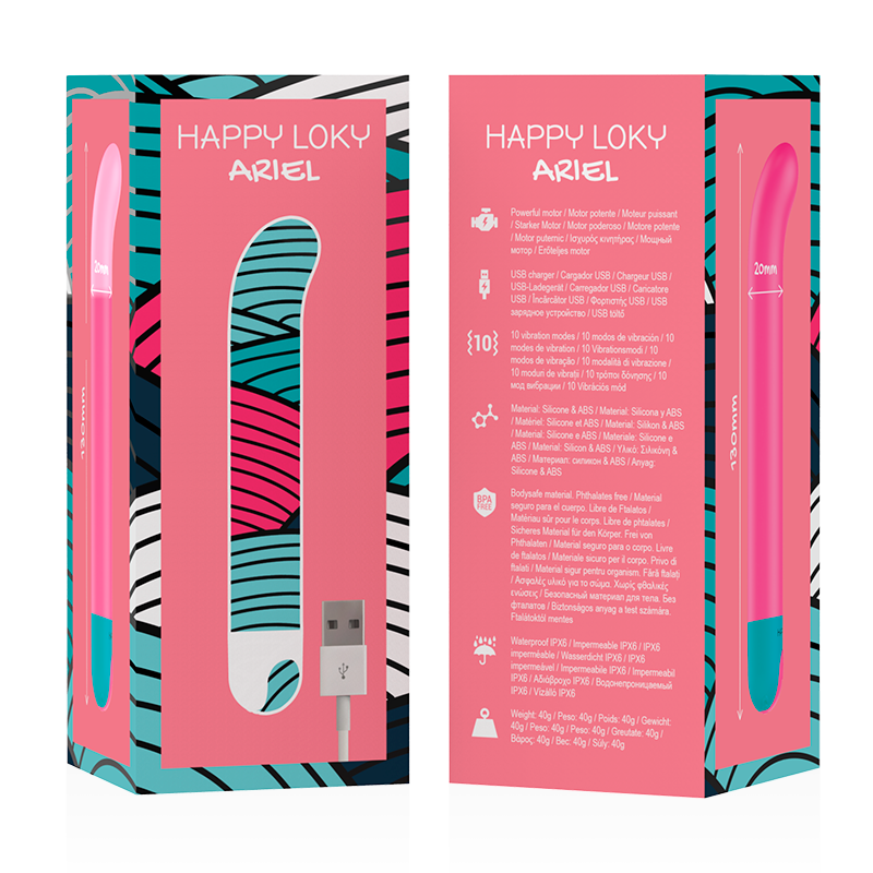 Happy Loky Ariel G-Spot Vibrator | Niks.fi verkkokauppa