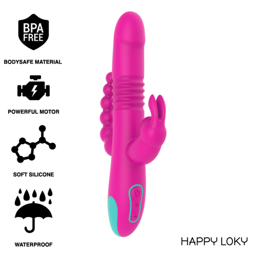 Happy Loky Donald Triple Stimulation: Anal, G-Spot & Clitoral Watchme Wireless Technology Compatible | Niks.fi verkkokauppa