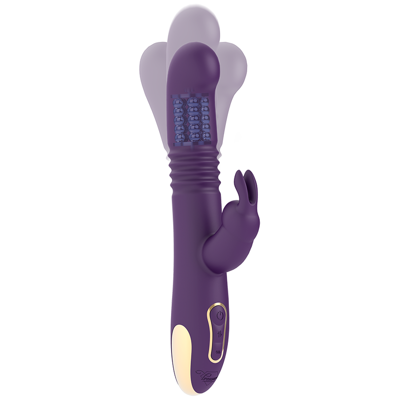 Treasure Bastian Rabbit Up & Down, Rotator & Vibrator Compatible With Watchme Wireless Technology | Niks.fi verkkokauppa