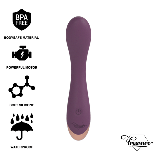 Treasure Hansel G-Spot Vibrator Watchme Wireless Technology Compatible | Niks.fi verkkokauppa