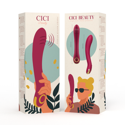 Cici Beauty Premium Silicone G-Spot Vibrator | Niks.fi verkkokauppa
