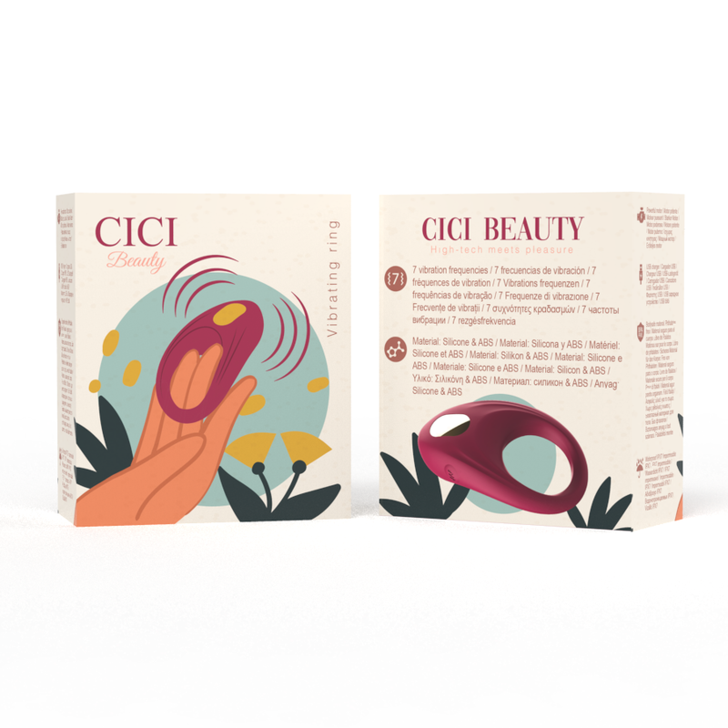 Cici Beauty Premium Silicone Vibrating Ring | Niks.fi verkkokauppa