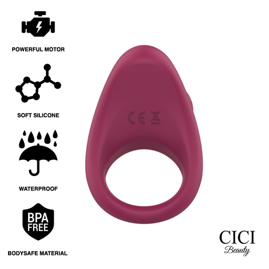 Cici Beauty Premium Silicone Vibrating Ring | Niks.fi verkkokauppa